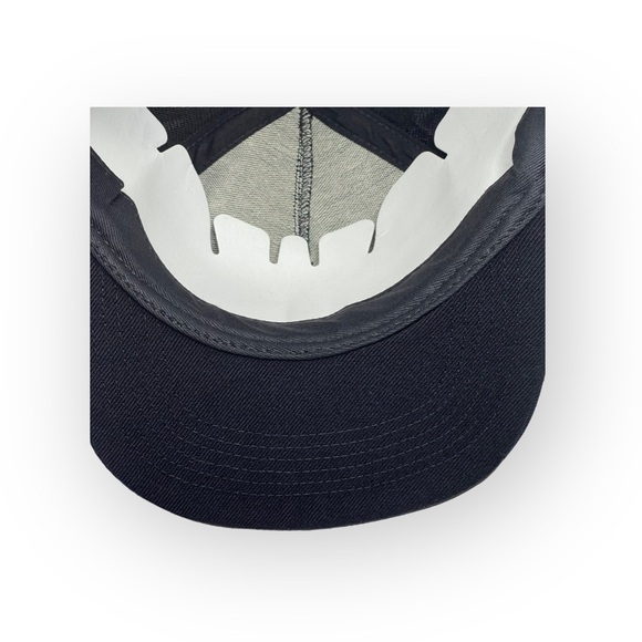 Deadstock: new UNIF x Bad Acid 𖤐 Lie Snapback Embroidered Y2K 90’s Cap 𖤐 Black - Picture 11 of 16